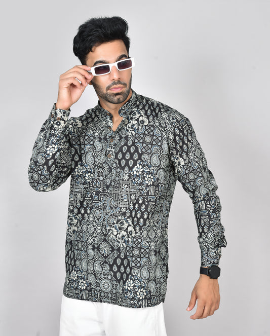 KaruNilam Long Sleeves Kurta