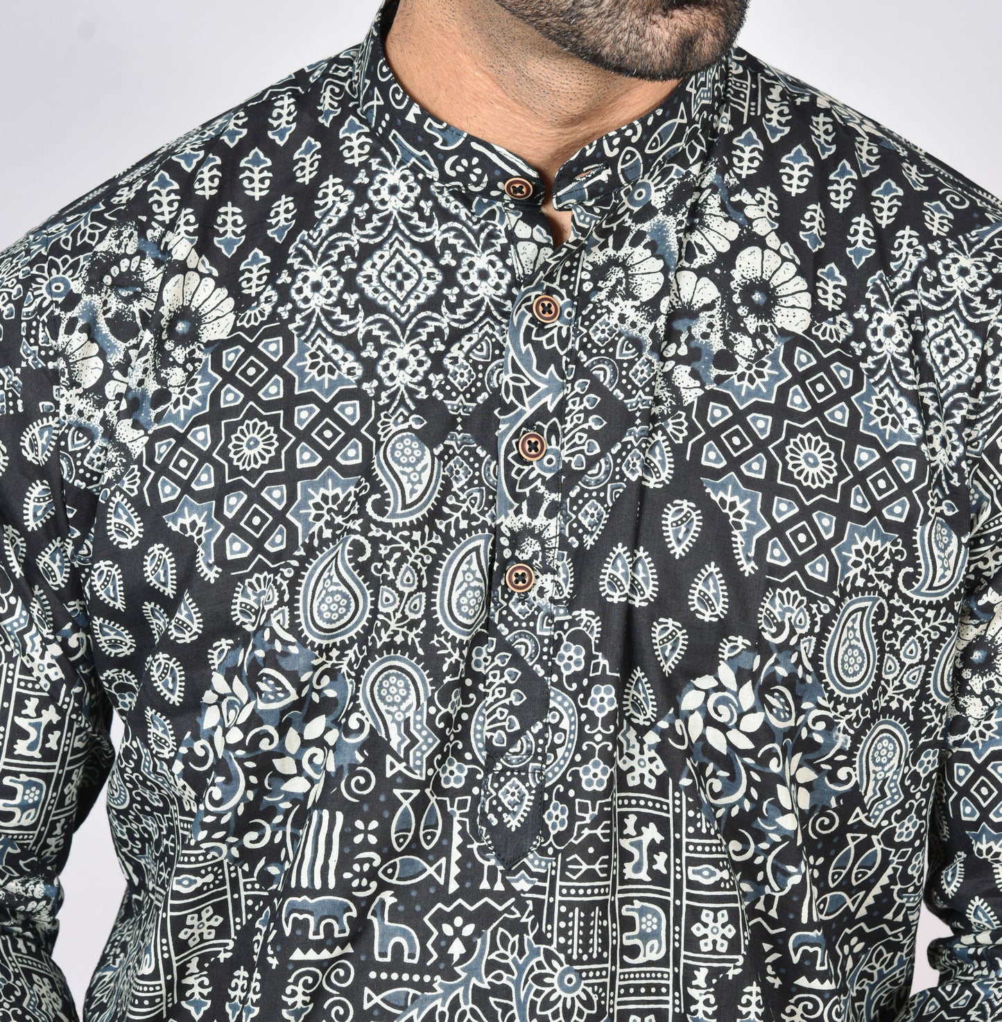 KaruNilam Long Sleeves Kurta