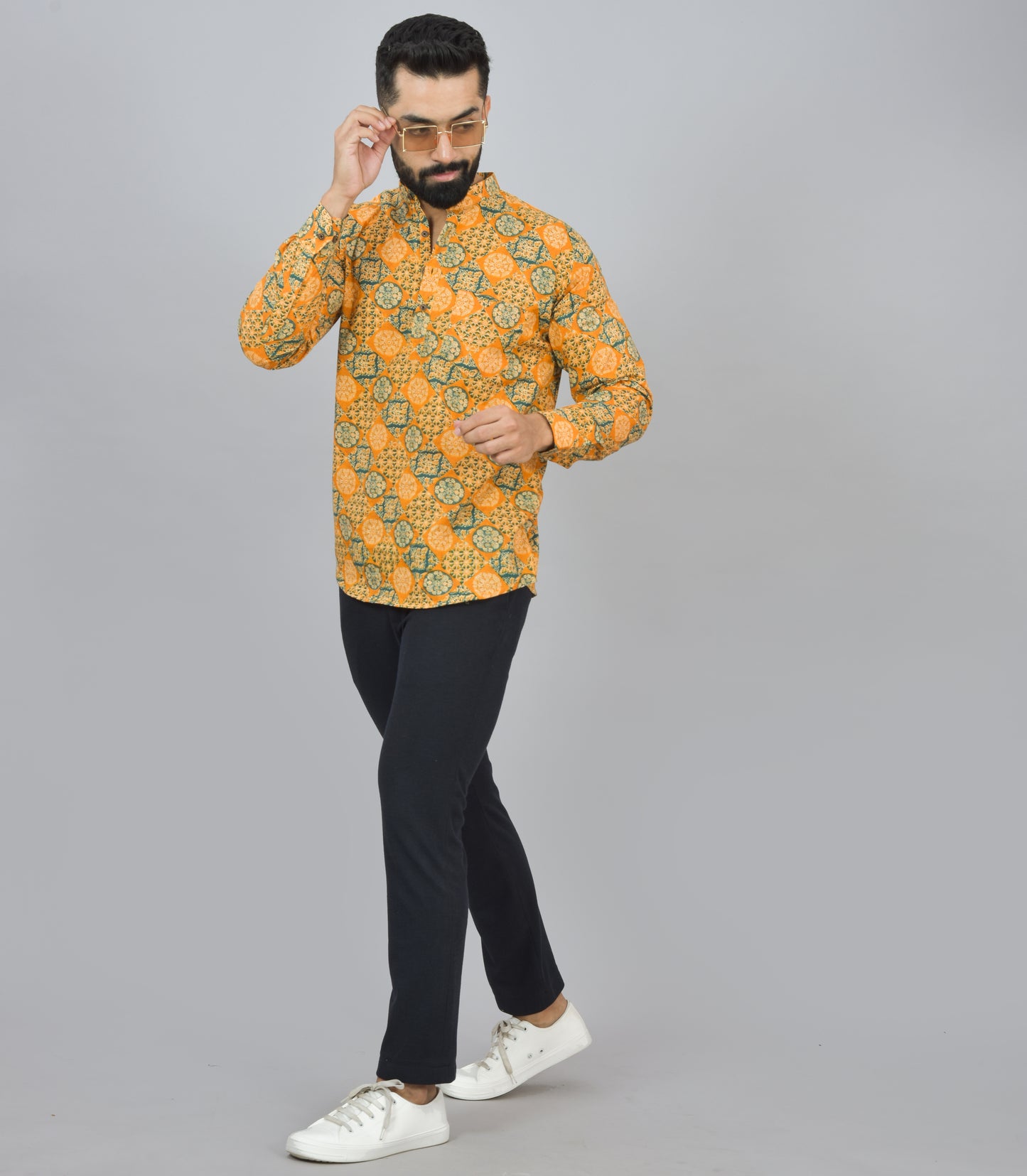 Manja Poovae Short Kurta