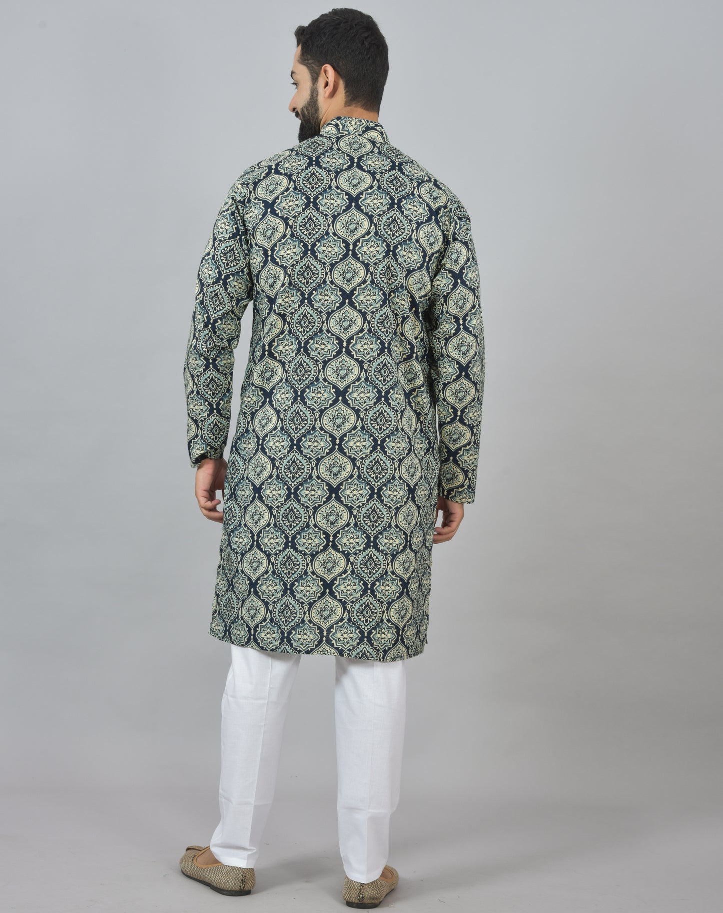 Indigo Mandala Long Kurta