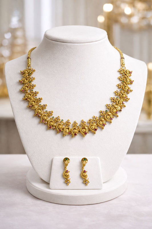 Annapoorna Mango Haram Necklace