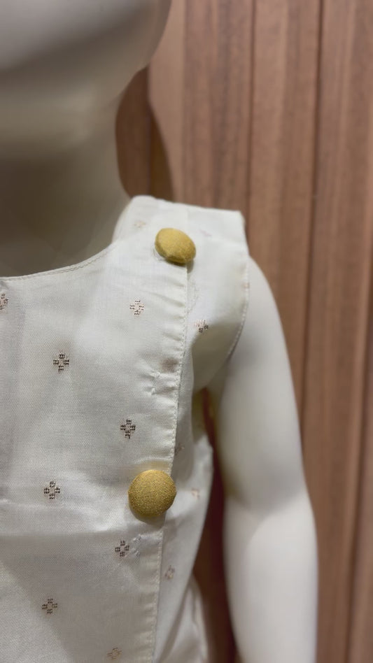 Ivory Gold Kurta Set